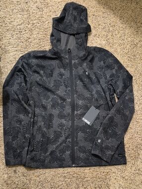 Linksoul Solana Full-Zip Print Hooded Windbreaker Jacket